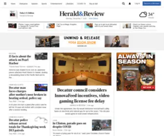 Heraldandreview.com(Herald & Review) Screenshot