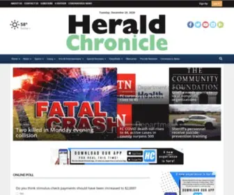 Heraldchronicle.com(Local News Serving Franklin County Since 1850) Screenshot