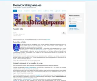 Heraldicahispana.com(Heráldica) Screenshot