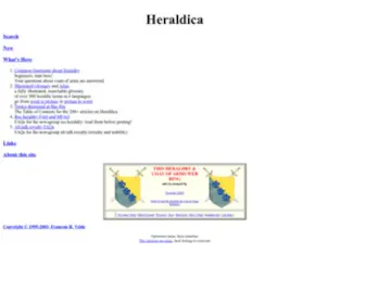 Heraldica.org(Heraldry) Screenshot