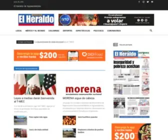 Heraldo.mx(El Heraldo de Aguascalientes) Screenshot