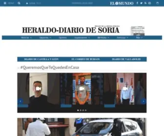 Heraldodiariodesoria.es(Diario de Soria. Noticias de Soria) Screenshot