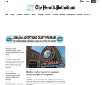 Heraldpalladium.com(The Newspaper for Southwest Michigan) Screenshot