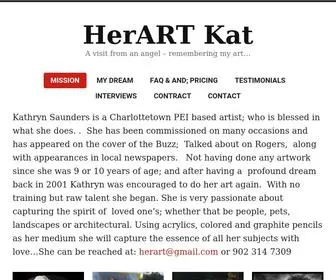 Herartkat.com(Kathryn Saunders) Screenshot