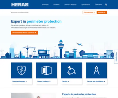 Heras-Adronit.de(Heras Deutschland) Screenshot