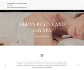 Herasbeautyspa.com(Massage Therapy) Screenshot