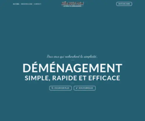 Heraultdem.fr(Service de déménagement) Screenshot