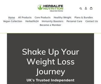 Herba-Nutrition.co.uk(Herba Nutrition) Screenshot