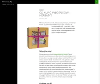 Herbacianyraj.pl(Blog Herbaciany Raj) Screenshot
