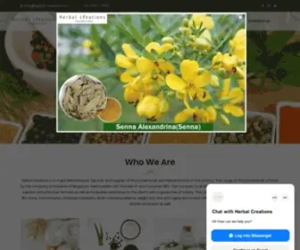 Herbal-Creations.com(Herbal Creations) Screenshot