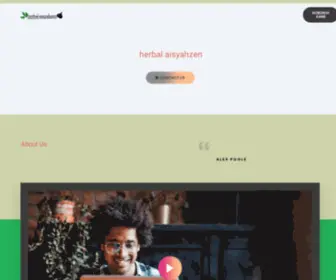 HerbalaisyahZen.com(WordPress Site) Screenshot