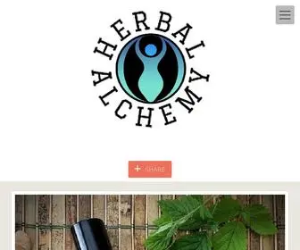 Herbalalchemyshop.biz(Natural products with) Screenshot