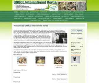 Herbalbarks.com(Herbs and Herbal Barks) Screenshot