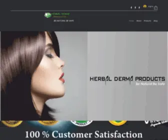 Herbaldermaproducts.com(Herbal Derma Products) Screenshot