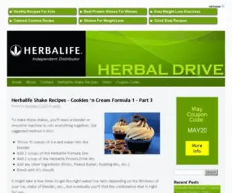 Herbaldrive.com(Herbal Drive) Screenshot
