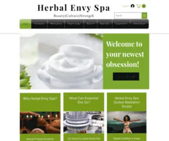 Herbalenvyspa.com(Herbal Envy Spa) Screenshot