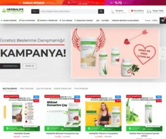 Herbalfitcity.com("Bağımsız Herbalife Üyesi'nin Web Sitesidir) Screenshot