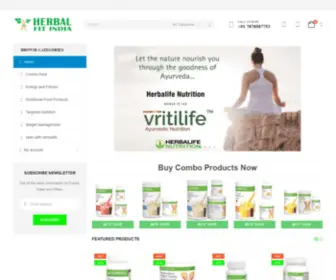 Herbalfitindia.com(Herbalfit India) Screenshot