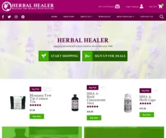Herbalhealer.com(Herbal Healer) Screenshot