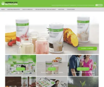 Herbalife.com.ar(Argentina) Screenshot