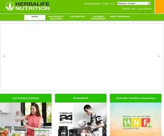 Herbalife.com.my(Herbalife Nutrition MY) Screenshot