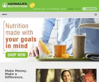 Herbalife.com(Herbalife Nutrition) Screenshot