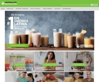 Herbalife.cr(Herbalife Nutrition Costa Rica) Screenshot