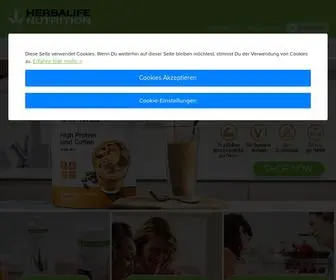 Herbalife.de(Deutschland) Screenshot