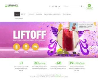 Herbalifelifeon.com.br(Life ON) Screenshot