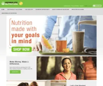 Herbalifenutrition.com(Herbalife) Screenshot