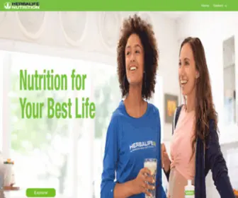 Herbalifeproductvisualizer.com(Nutrition for Your Best Life) Screenshot