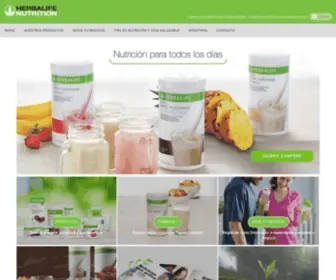 Herbalifeuruguay.com(Herbalife) Screenshot