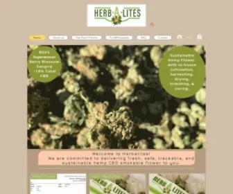 Herbalites.com(SinceIn Partnership With Mother Nature) Screenshot