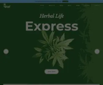 Herballifeexpress.com(Herbal Life Express) Screenshot