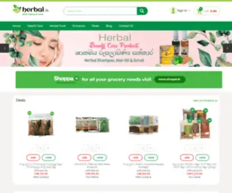 Herbal.lk(Online Store) Screenshot