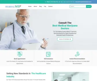 Herbalmdwhiteplains.com(Medical Marijuana Card in White Plains) Screenshot