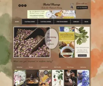 Herbalmusings.com(Herbal Remedies) Screenshot