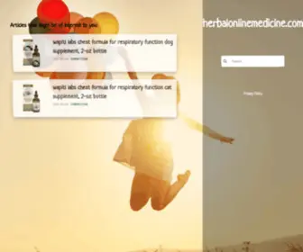 Herbalonlinemedicine.com(Natural Herbal Medicine and Supplements in India) Screenshot