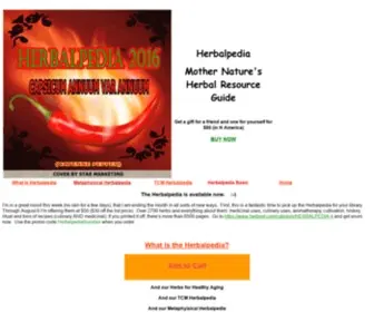 Herbalpedia.com(A comprehensive herbal encyclopedia on CD) Screenshot