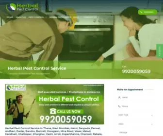 Herbalpestcontrol.co(Herbal Pest Control) Screenshot