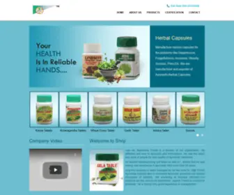 Herbalproduct.co.in(Shriji Herbal Products) Screenshot