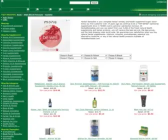Herbalremedies.com(Herbal Remedies buy the best natural herbal supplements) Screenshot