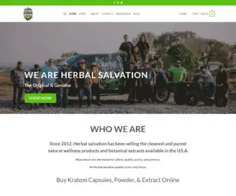 Herbalsalvation.com(Buy Kratom Capsules) Screenshot