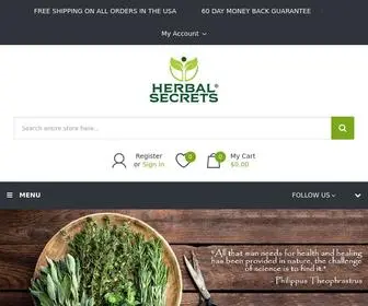 Herbalsecrets.com(Domain misconfigured) Screenshot