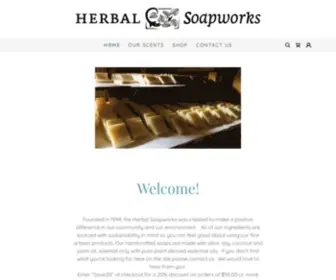 Herbalsoapworks.com(The Herbal Soapworks) Screenshot