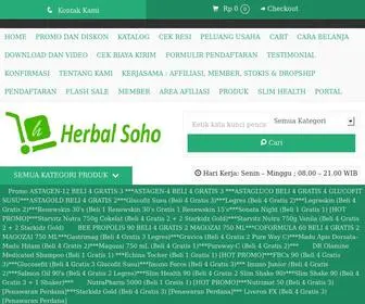 Herbalsoho.com(Toko Herbal Berstandar Farmasi) Screenshot