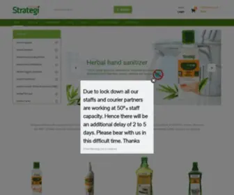 Herbalstrategi.com(Natural Home Cleaners) Screenshot