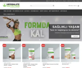 Herbalyanimda.com(Herbalife Sağlıklı Yaşam Ürünleri) Screenshot