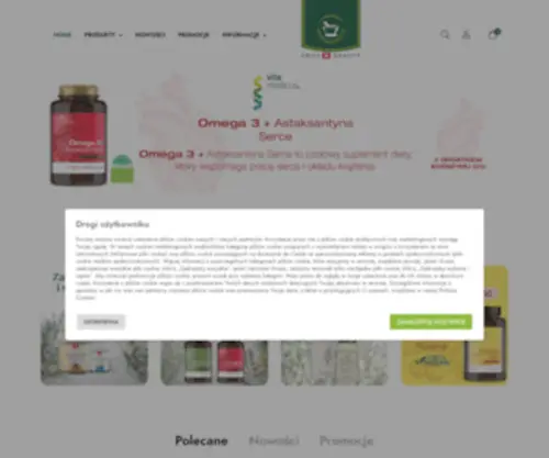 Herbamedicus.com.pl(Naturalne suplementy diety) Screenshot