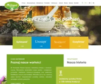 Herbapol.poznan.pl(Zioła i suplementy diety) Screenshot